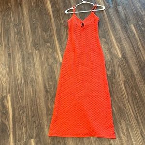 Effie knit key maxi dress